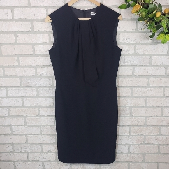 LARRY LEVINE Formal Sleeveless Dress Black Size 8 - Picture 12 of 12